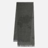 Alviero Martini Sciarpe & Foulard | Sciarpa Geo Pieno In Misto Lana 40 X 190 Grigio Medio