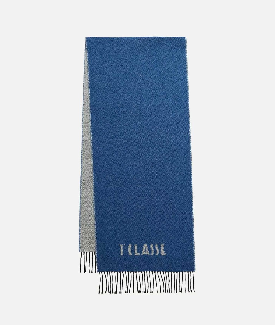 Alviero Martini Sciarpe & Foulard | Sciarpa Logo Piccolo 40 X 180 Bluette