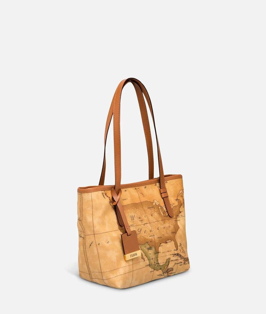 Alviero Martini Borse Shopping | Geo Classic Borsa Shopping Piccola