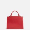 Alviero Martini Borse A Mano | Millennium Bag Borsa A Mano In Pelle Liscia Con Tracolla Rosso Scarlatto