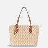 Alviero Martini Borse Shopping | Monogram Borsa Shopping Media Crema