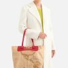 Alviero Martini Borse Shopping | Soft Generation Borsa Shopping Rosso Scarlatto