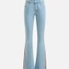 Alviero Martini Gonne & Pantaloni | Jeans Con Spicchio In Denim Stretch Blu Beach