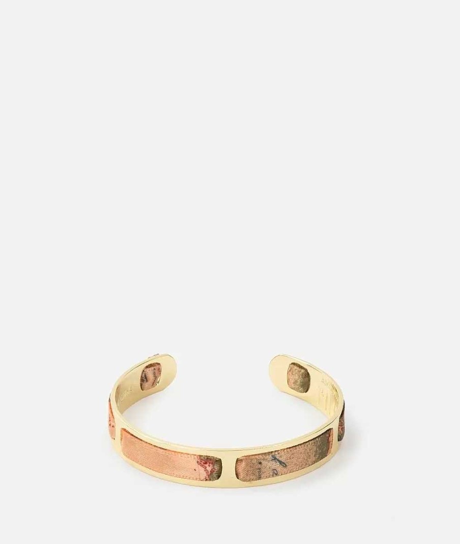 Alviero Martini Gioielli | Bracciale Bangle Con Nastro Geo Classic Oro Chiaro