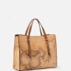 Alviero Martini Borse Shopping | Geo Classic Borsa Shopping Sfoderata