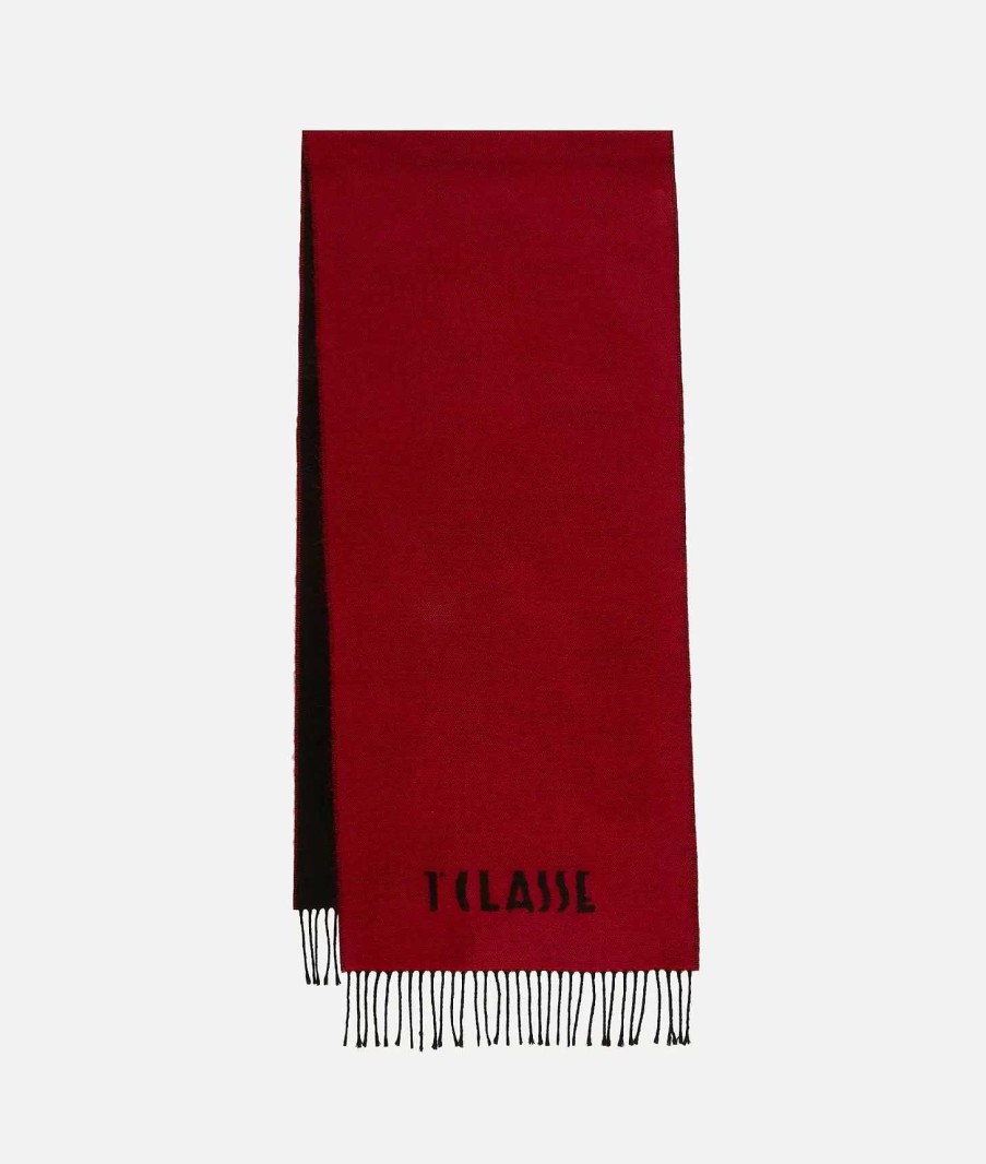 Alviero Martini Sciarpe & Foulard | Sciarpa Logo Piccolo 40 X 180 Rosso Scarlatto