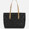 Alviero Martini Borse Shopping | Coral Diamond Borsa Shopping Nera