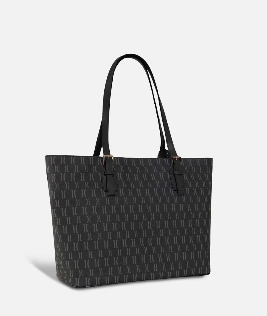 Alviero Martini Borse Shopping | Monogram Borsa Shopping Grande Nera