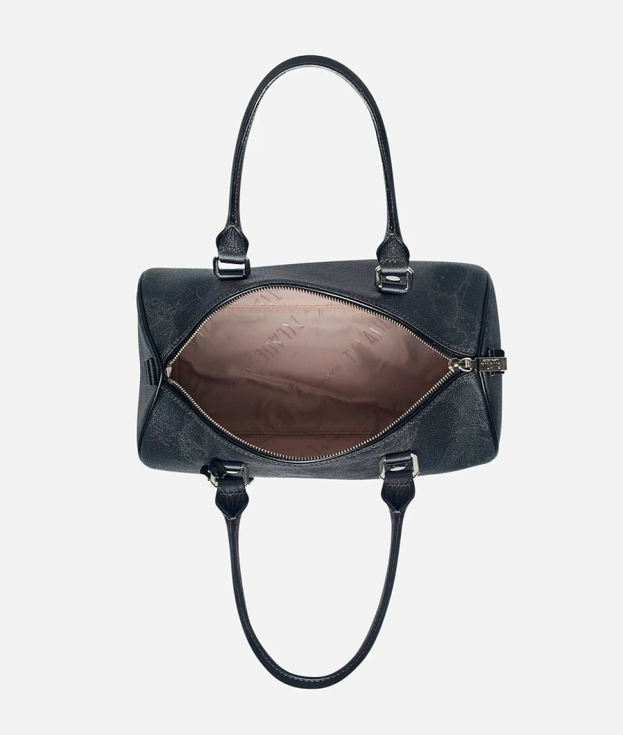 Alviero Martini Borse A Mano | Geo Black Borsa Media A Bauletto