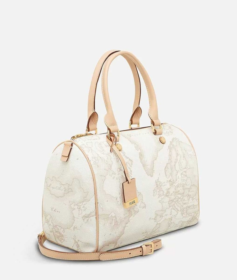 Alviero Martini Borse A Mano | Geo White Borsa Media A Bauletto