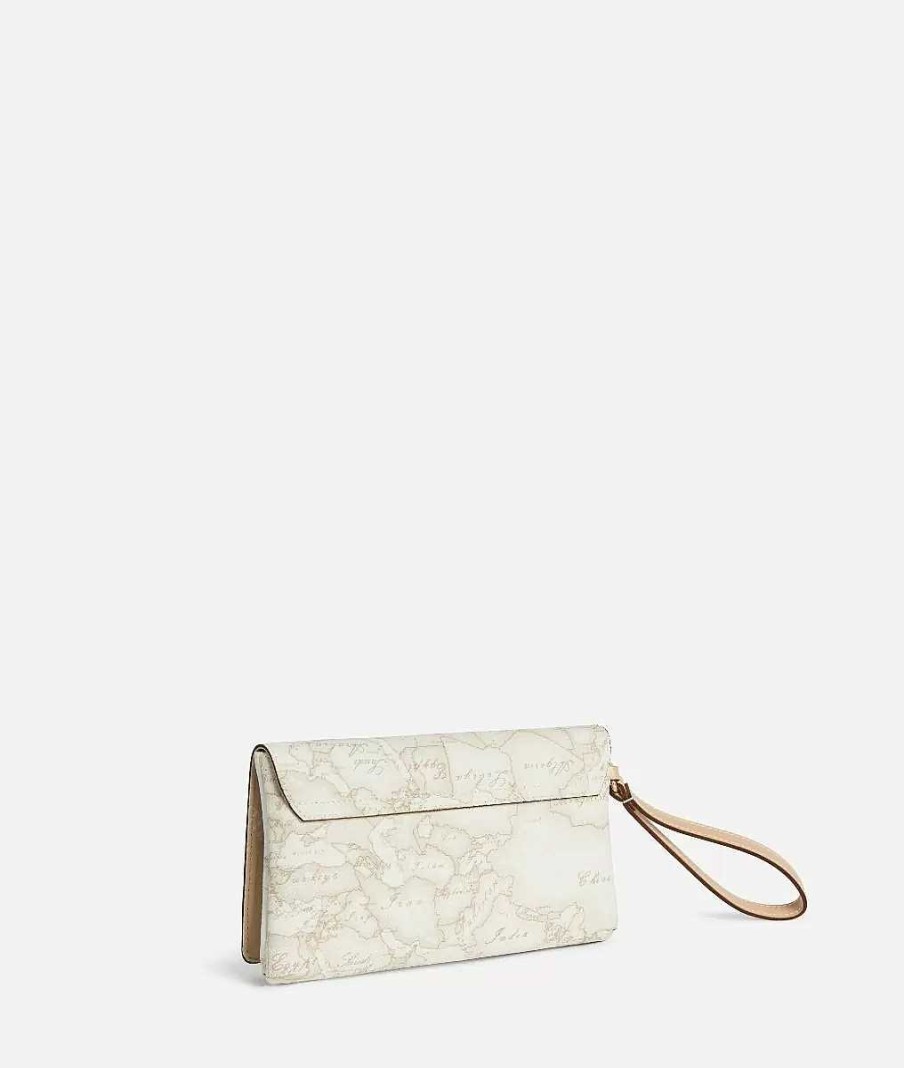 Alviero Martini Mini Bag & Pochette | Geo White Pochette Con Patta