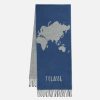 Alviero Martini Sciarpe & Foulard | Sciarpa Geo Pieno 40 X 180 Bluette