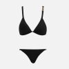 Alviero Martini Costumi & Beachwear | Luxury Bikini Gioiello Nero