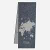 Alviero Martini Sciarpe & Foulard | Sciarpa Geo Pieno Con Trama 35 X 180 Bluette