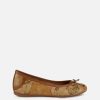 Alviero Martini Scarpe Basse | Ballerine Con Zeppa Interna In Eco Nappa Stampa Geo Classic