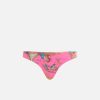 Alviero Martini Costumi & Beachwear | Geo Pop Slip Mare Brasiliani Rosa Shocking