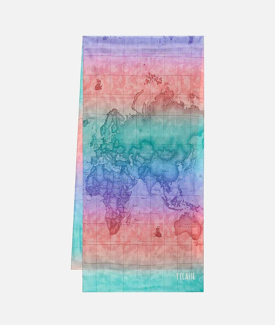 Alviero Martini Sciarpe & Foulard | Sciarpa Geo Multicolor 48 X 190 Multicolor