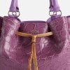 Alviero Martini Zaini, Secchielli & Marsupi | Miami Bag Borsa Secchiello Con Tracolla Malva