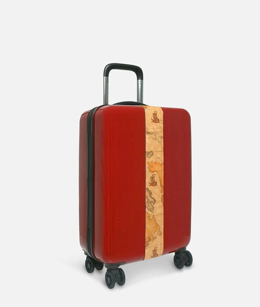 Alviero Martini Borse Da Viaggio | Solid Case Trolley Piccolo Con Geo Classic