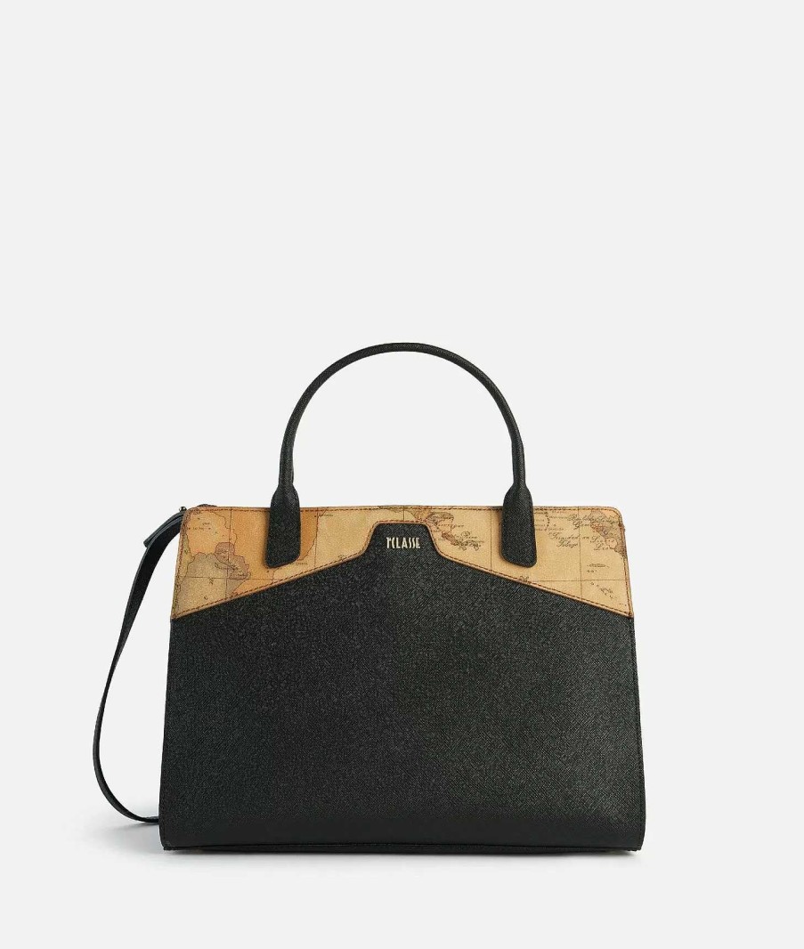 Alviero Martini Borse A Mano | Glam City Borsa A Mano Grande Nera