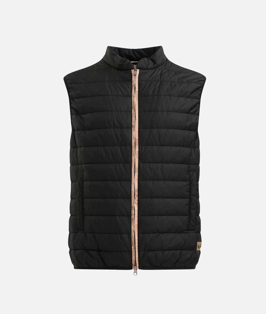 Alviero Martini Giacche & Cappotti | Gilet In Nylon Imbottito Nero