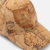 Alviero Martini Cappelli | Cappello Baseball In Canvas Stampa Geo Classic