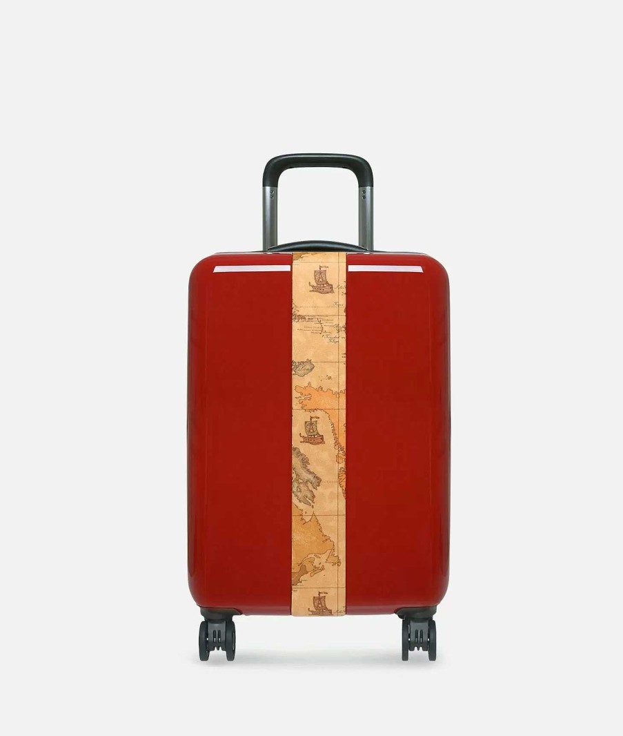 Alviero Martini Borse Da Viaggio | Solid Case Trolley Piccolo Con Geo Classic