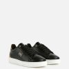 Alviero Martini Sneakers | Sneakers In Eco Nappa Con Placchetta Logata Nere