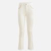 Alviero Martini Gonne & Pantaloni | Pantalone In Drill Di Cotone Stretch Tinto Capo Gesso