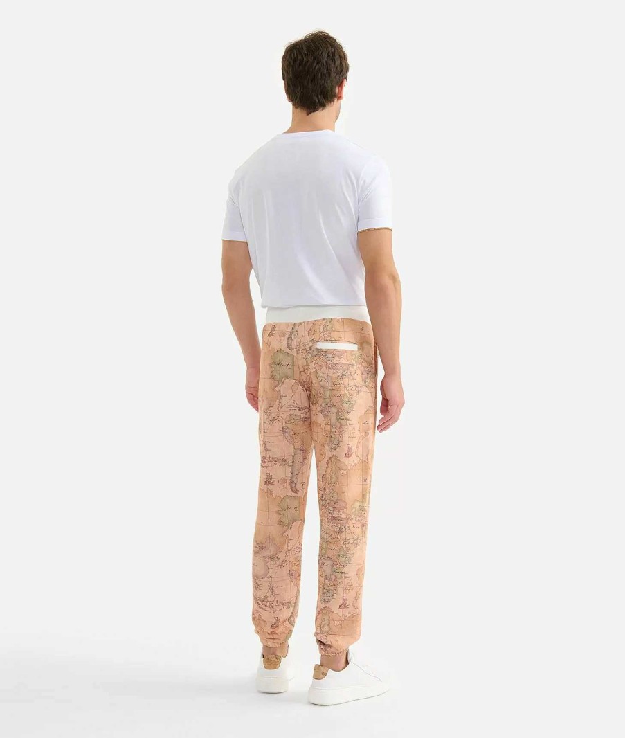 Alviero Martini Pantaloni | Pantaloni Jogging In Jersey Stretch Geo Classic