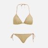 Alviero Martini Costumi & Beachwear | Colors Lam Bikini Triangolo Platino