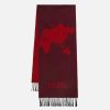 Alviero Martini Sciarpe & Foulard | Sciarpa Geo Pieno 40 X 180 Cabernet