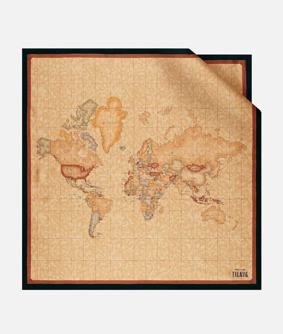 Alviero Martini Sciarpe & Foulard | Foulard Geo Classic 90 X 90 Nero