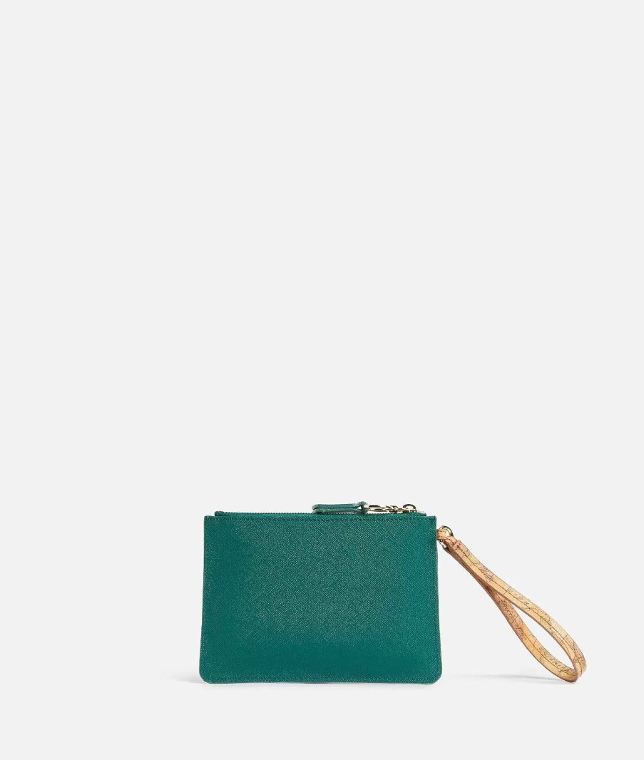 Alviero Martini Mini Bag & Pochette | Glam City Bustina Con Manichetto Verde Smeraldo