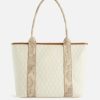 Alviero Martini Borse Shopping | Geo Avana Borsa Shopping Cru