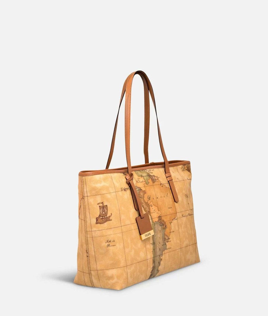 Alviero Martini Borse Shopping | Geo Classic Borsa Shopping Grande