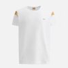 Alviero Martini Maglie, Camicie & T-Shirts | T-Shirt Manica Corta In Cotone Bianca