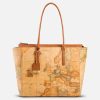 Alviero Martini Borse Shopping | Geo Classic Borsa Shopping Grande