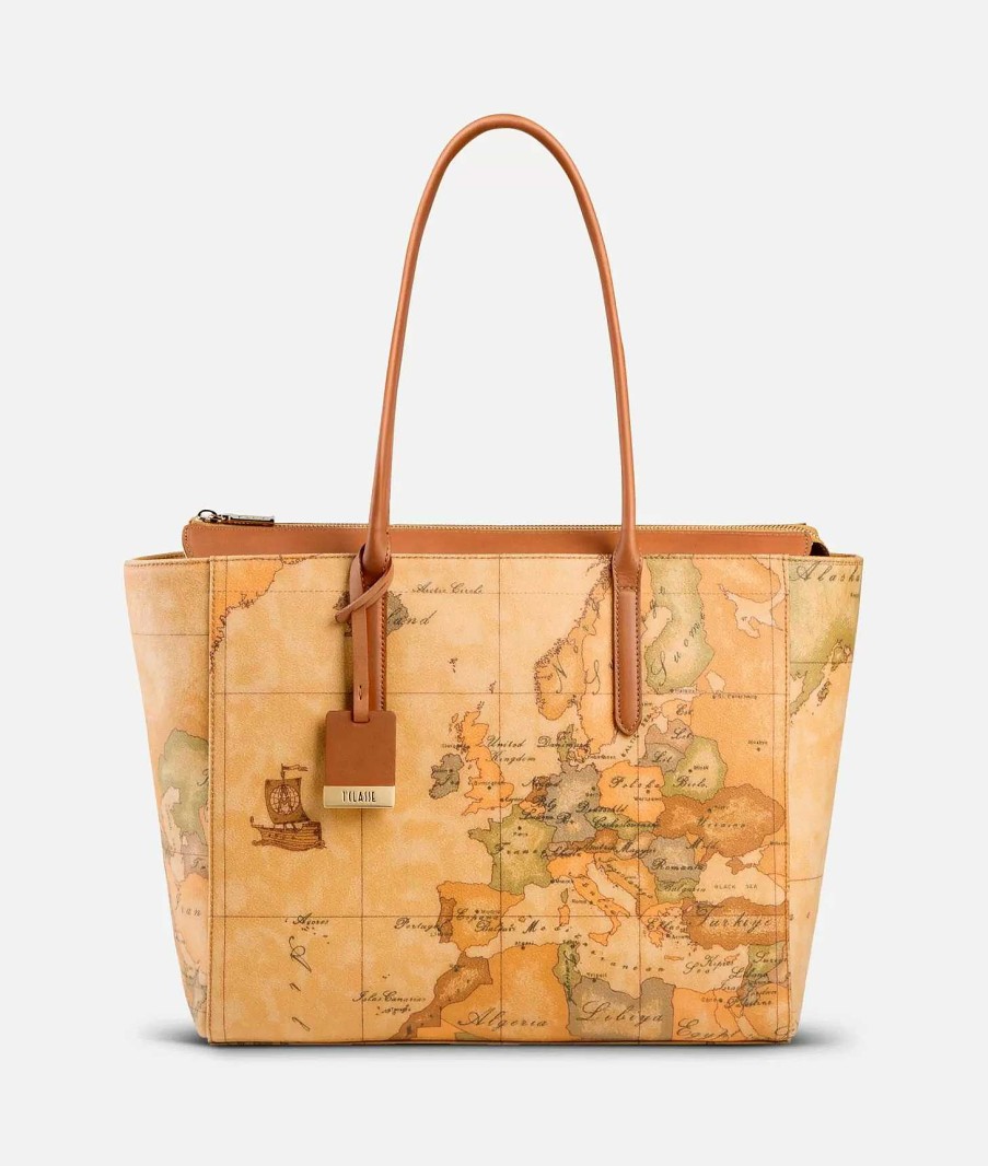 Alviero Martini Borse Shopping | Geo Classic Borsa Shopping Grande