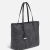 Alviero Martini Borse Shopping | Geo Black Borsa Shopping Grande Geo Dark