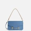 Alviero Martini Mini Bag & Pochette | Marina Bag Tracollina Con Maxi Morsetto Denim