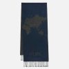 Alviero Martini Sciarpe & Foulard | Sciarpa Geo Pieno 40 X 180 Blu Notte