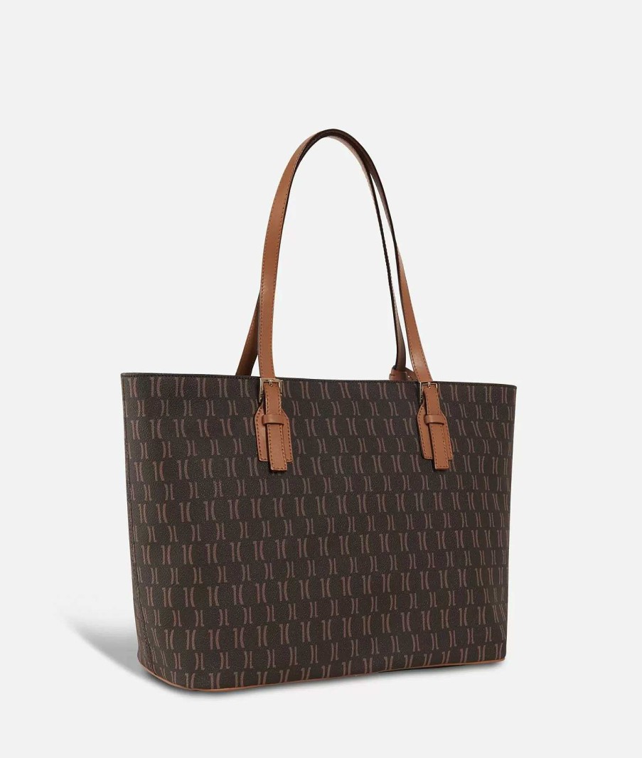 Alviero Martini Borse Shopping | Monogram Borsa Shopping Grande Cuoio